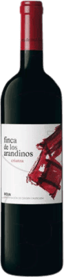 6,95 € Envío gratis | Vino tinto Finca de Los Arandinos Crianza D.O.Ca. Rioja La Rioja España Tempranillo, Garnacha, Mazuelo, Cariñena Botella 75 cl