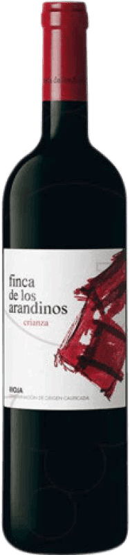 14,95 € Envio grátis | Vinho Tinto Finca de Los Arandinos Crianza D.O.Ca. Rioja La Rioja Espanha Tempranillo, Garnacha — Grenache, Mazuelo, Cariñena — Carignan Garrafa Magnum 1,5 L