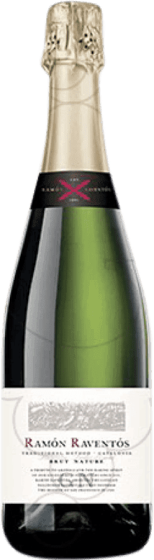 15,95 € 免费送货 | 白起泡酒 Gleva Estates Ramón Raventós GN Brut Nature 预订 D.O. Cava 加泰罗尼亚 西班牙 Grenache 瓶子 75 cl