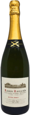 16,95 € 免费送货 | 白起泡酒 Gleva Estates Ramón Raventós PN 额外的香味 预订 D.O. Cava 加泰罗尼亚 西班牙 Pinot Black 瓶子 75 cl