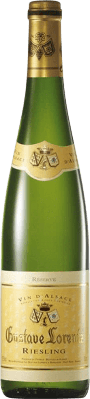 19,95 € Envio grátis | Vinho branco Gustave Lorentz Crianza A.O.C. França França Riesling Garrafa 75 cl