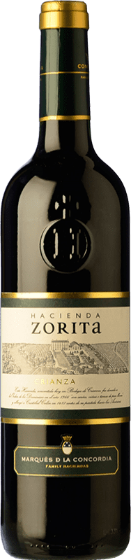 9,95 € Free Shipping | Red Wine Hacienda Zorita Marqués de la Concordia Crianza — Aged D.O. Arribes Castilla y León Spain Tempranillo 75 cl