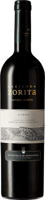 17,95 € Free Shipping | Red wine Hacienda Zorita Marqués de la Concordia Aged I.G.P. Vino de la Tierra de Castilla y León Castilla y León Spain Syrah Bottle 75 cl