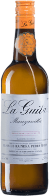 8,95 € 免费送货 | 强化酒 Hijos de Rainera Pérez Marín La Guita D.O. Manzanilla-Sanlúcar de Barrameda Andalucía y Extremadura 西班牙 Palomino Fino 瓶子 75 cl