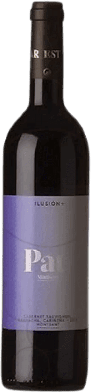 9,95 € Free Shipping | Red wine Ilusion Pau Aged D.O. Montsant Catalonia Spain Grenache, Cabernet Sauvignon, Mazuelo, Carignan Bottle 75 cl