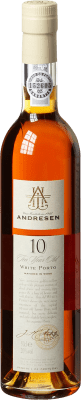 21,95 € Free Shipping | Fortified wine Andresen I.G. Porto Porto Portugal Códega, Rabigato, Arinto, Boal 10 Years Medium Bottle 50 cl