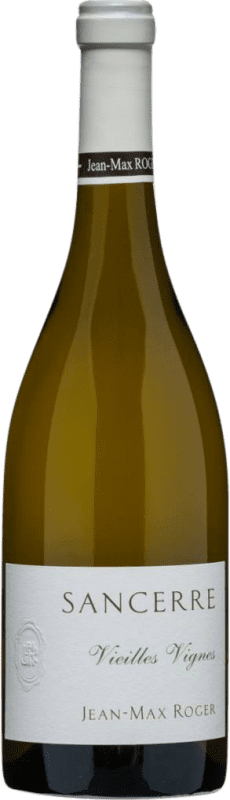 36,95 € Envío gratis | Vino blanco Jean-Max Roger Vieilles Vignes Crianza A.O.C. Sancerre Francia Sauvignon Blanca Botella 75 cl