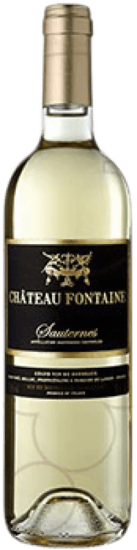 18,95 € Free Shipping | Fortified wine Jean-Noel Belloc Château Fontaine A.O.C. Sauternes France Sauvignon White, Sémillon, Muscadelle Half Bottle 37 cl