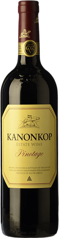 32,95 € Kostenloser Versand | Rotwein Kanonkop Südafrika Pinotage 75 cl