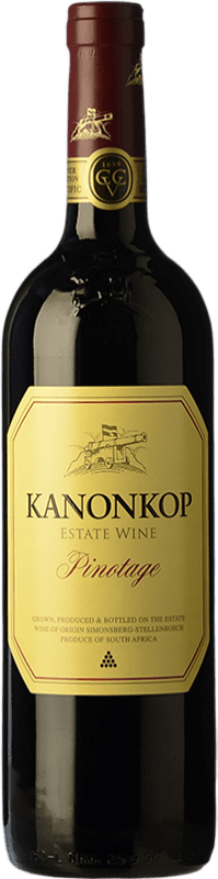 36,95 € Spedizione Gratuita | Vino rosso Kanonkop Sud Africa Pinotage Bottiglia 75 cl