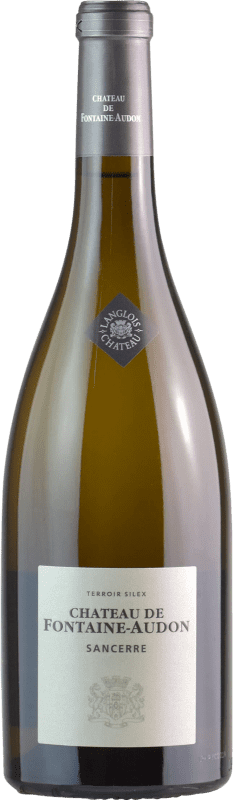 33,95 € Spedizione Gratuita | Vino bianco Château Langlois Fontaine-Audon Crianza A.O.C. Sancerre Francia Sauvignon Bianca Bottiglia 75 cl