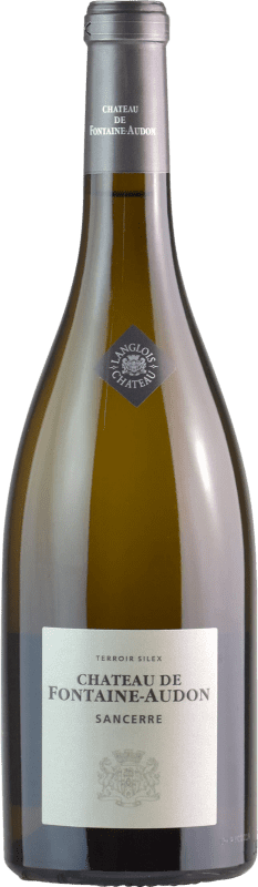 22,95 € Envío gratis | Vino blanco Château Langlois Fontaine-Audon Crianza A.O.C. Sancerre Francia Sauvignon Blanca Botella 75 cl