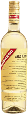 18,95 € Бесплатная доставка | Ром Les Bienheureux Embargo Añejo Blanco Франция бутылка 70 cl