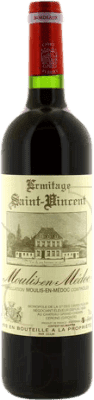 21,95 € Envoi gratuit | Vin Rouge Les Caves Fleury Ermitage Saint Vincent Crianza A.O.C. Bordeaux France Merlot, Cabernet Sauvignon 75 cl