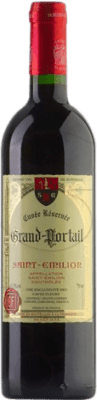 18,95 € Бесплатная доставка | Красное вино Les Caves Fleury Grand-Portail Cuvée Резерв A.O.C. Bordeaux Франция Merlot, Cabernet Sauvignon, Cabernet Franc бутылка 75 cl