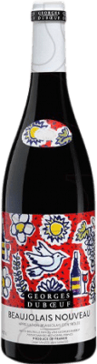 15,95 € 免费送货 | 红酒 Georges Duboeuf Beaujolais 年轻的 A.O.C. France 法国 Gamay 瓶子 75 cl