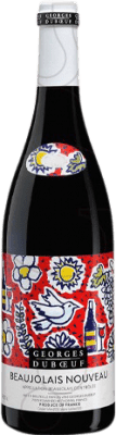 16,95 € Spedizione Gratuita | Vino rosso Georges Duboeuf Beaujolais Giovane A.O.C. Francia Francia Gamay Bottiglia 75 cl