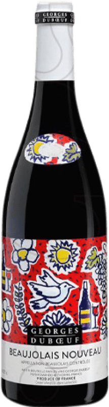 15,95 € Kostenloser Versand | Rotwein Georges Duboeuf Beaujolais Jung A.O.C. Frankreich Frankreich Gamay Flasche 75 cl