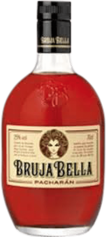 8,95 € Envío gratis | Pacharán Caballero Bruja Bella España Botella 70 cl