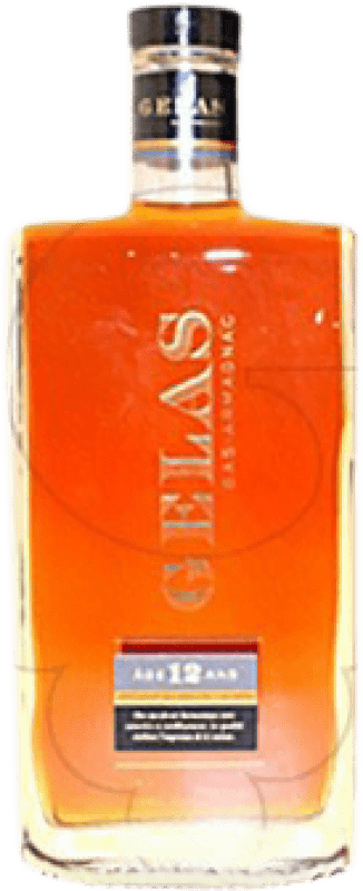 59,95 € Kostenloser Versand | Armagnac Gelás Frankreich 12 Jahre 70 cl