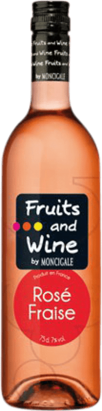 6,95 € Free Shipping | Liqueurs Marie Brizard Fruits and Wine Rosé Fraise France Bottle 75 cl