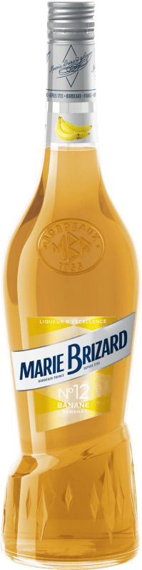 14,95 € Envío gratis | Schnapp Marie Brizard Crema Banana Francia Botella 70 cl