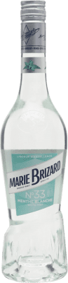 15,95 € Envio grátis | Licores Marie Brizard Menta Blanca Pippermint França Garrafa 70 cl