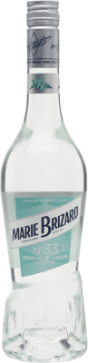 13,95 € Envio grátis | Licor de Ervas Marie Brizard Nº 33 França 70 cl Menthe Blanche — Hortelã-Branca