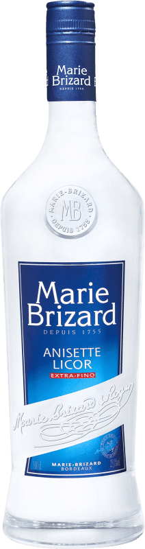 13,95 € Envío gratis | Anisado Marie Brizard Francia Botella 1 L