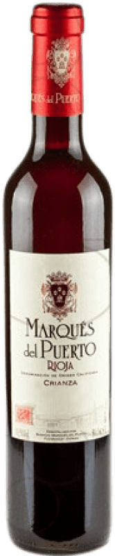 3,95 € Free Shipping | Red wine Marqués del Puerto Aged D.O.Ca. Rioja The Rioja Spain Medium Bottle 50 cl