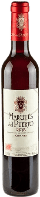 4,95 € Free Shipping | Red Wine Marqués del Puerto Crianza — Aged D.O.Ca. Rioja The Rioja Spain Medium Bottle 50 cl