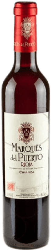 3,95 € Envoi gratuit | Vin rouge Marqués del Puerto Crianza D.O.Ca. Rioja La Rioja Espagne Bouteille Medium 50 cl