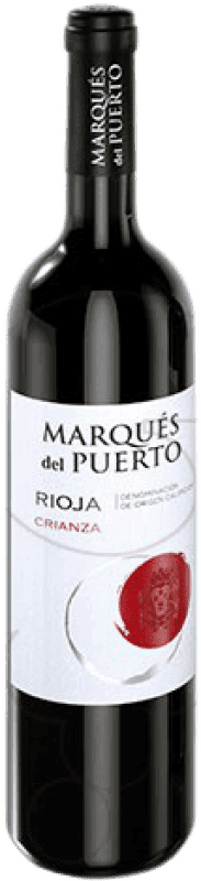 11,95 € 送料無料 | 赤ワイン Marqués del Puerto Crianza — クリアンサ D.O.Ca. Rioja ラ・リオハ スペイン マグナムボトル 1,5 L