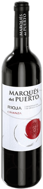 10,95 € Envoi gratuit | Vin rouge Marqués del Puerto Crianza D.O.Ca. Rioja La Rioja Espagne Bouteille Magnum 1,5 L