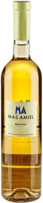 18,95 € Spedizione Gratuita | Vino fortificato Mas Amiel Muscat A.O.C. Francia Francia Moscato Bottiglia 75 cl