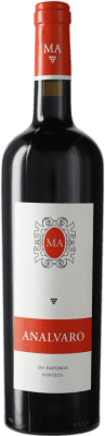 59,95 € Бесплатная доставка | Красное вино Mas Anglada Analvaro D.O. Empordà Каталония Испания Merlot, Cabernet Sauvignon бутылка 75 cl