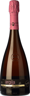 22,95 € 免费送货 | 玫瑰气泡酒 Mas Bertran Argila Rose Brut Nature 预订 D.O. Penedès 加泰罗尼亚 西班牙 Sumoll 瓶子 75 cl