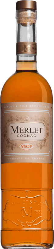 63,95 € Envio grátis | Cognac Conhaque Merlet Very Superior Old Pale VSOP França Garrafa 70 cl