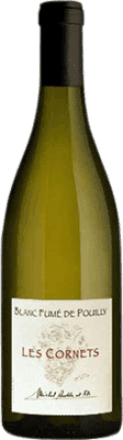 36,95 € Spedizione Gratuita | Vino bianco Michel Redde Les Cornets Crianza A.O.C. Blanc-Fumé de Pouilly Francia Sauvignon Bianca Bottiglia 75 cl