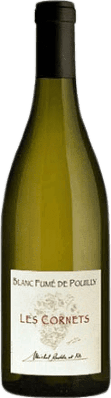 35,95 € Envio grátis | Vinho branco Michel Redde Les Cornets Crianza A.O.C. Blanc-Fumé de Pouilly França Sauvignon Branca Garrafa 75 cl