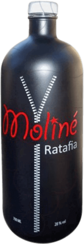 13,95 € Envío gratis | Licores Moline Ratafia Moliné España Botella 70 cl