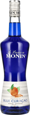22,95 € Spedizione Gratuita | Liquori Monin Blue Curaçao Francia Bottiglia 70 cl