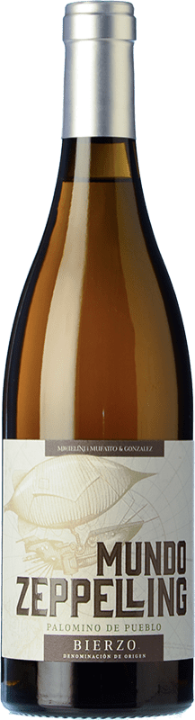 23,95 € 免费送货 | 红酒 Mundo Zeppelling 岁 D.O. Bierzo 卡斯蒂利亚莱昂 西班牙 Mencía 瓶子 75 cl