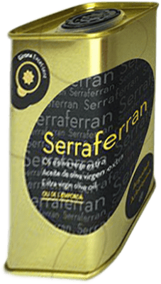 8,95 € Kostenloser Versand | Olivenöl Oli de Ventallo Serraferran E-NOL Extra Nativ Spanien Dose 25 cl
