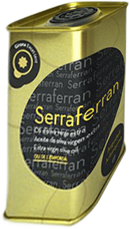 11,95 € Kostenloser Versand | Olivenöl Oli de Ventallo Serraferran Spanien Spezialdose 25 cl
