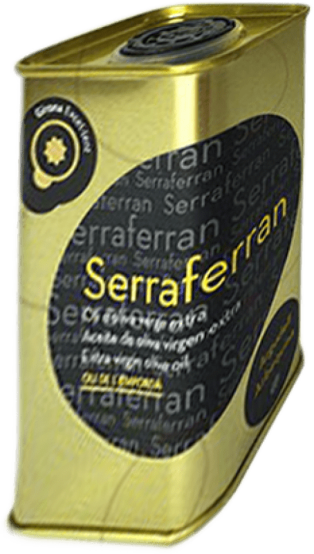 8,95 € Kostenloser Versand | Olivenöl Oli de Ventallo Serraferran E-NOL Extra Nativ Spanien Dose 25 cl