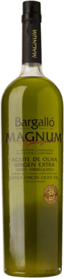 61,95 € Envío gratis | Aceite de Oliva Bargalló España Arbequina Botella Magnum 1,5 L