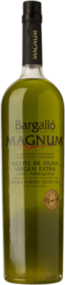 28,95 € Envío gratis | Aceite de Oliva Bargalló España Arbequina Botella Magnum 1,5 L