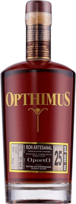 84,95 € Spedizione Gratuita | Rum Oliver & Oliver Opthimus Repubblica Dominicana 25 Anni Bottiglia 70 cl