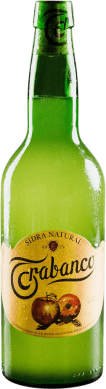 5,95 € 免费送货 | 苹果酒 Trabanco Natural de Asturias 阿斯图里亚斯公国 西班牙 瓶子 75 cl